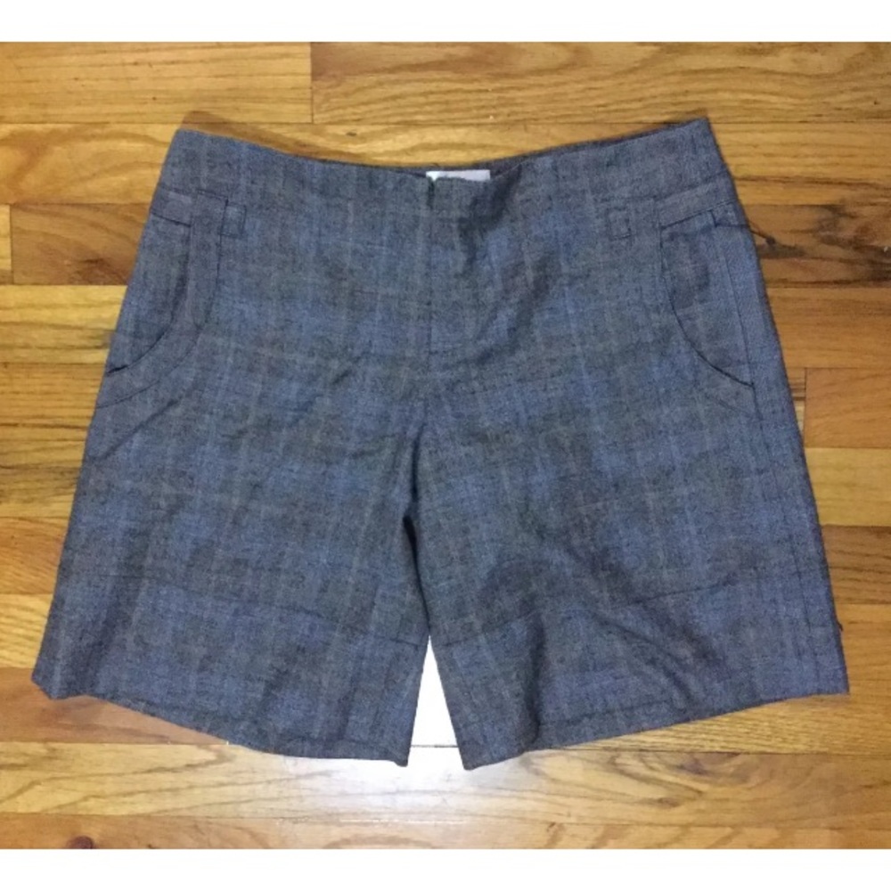 Mayle cashmere plaid shorts anthropologie free 4